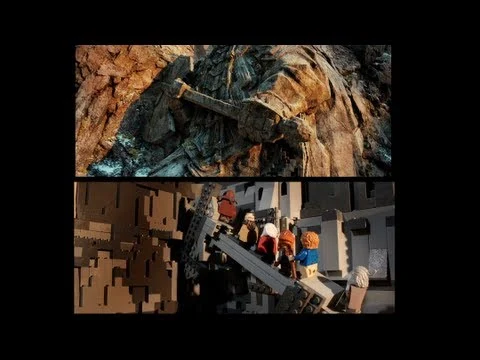 LEGO The Hobbit Trailer (Side by Side Version)